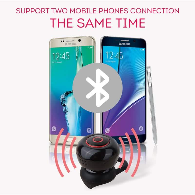 Professional Mini Earpiece with Hands-free Calling and Microphone DailySale