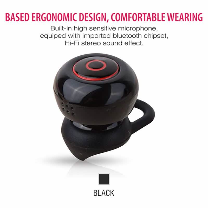 Professional Mini Earpiece with Hands-free Calling and Microphone DailySale