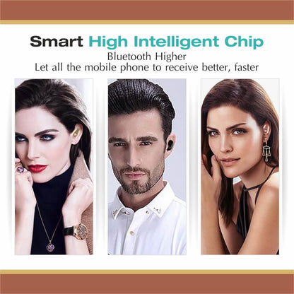 Professional Mini Invisible Wireless Bluetooth 10.0 Stereo In-Ear Earbud DailySale