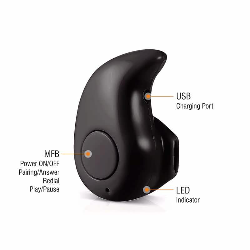 Professional Mini Invisible Wireless Bluetooth Earbud DailySale