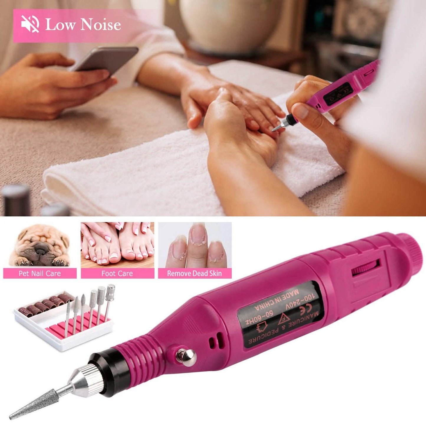Professional Nail Art Drill Kit DailySale