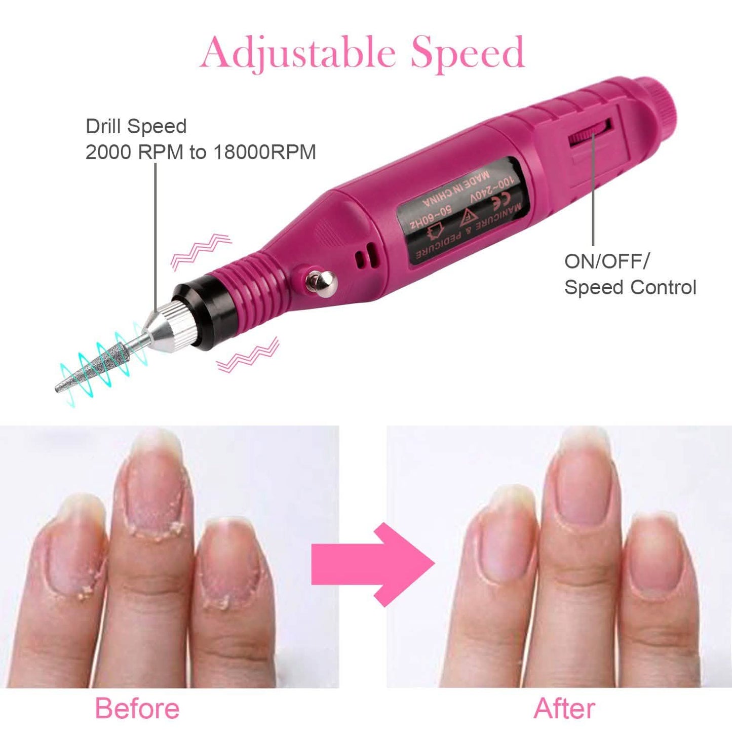 Professional Nail Art Drill Kit DailySale