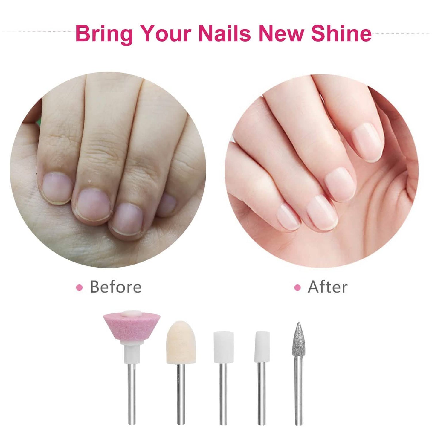 Professional Nail Drill File Manicure Pedicure Set DailySale