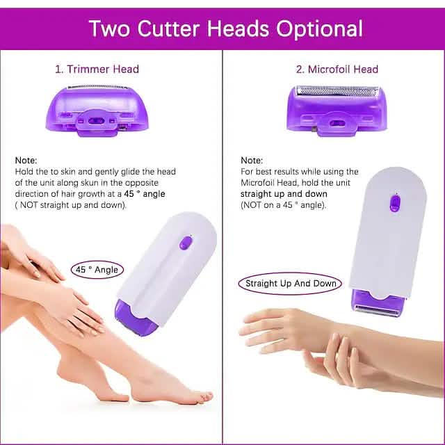Professional Painless Hair Removal Kit Laser Touch Epilator DailySale