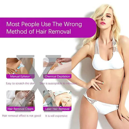 Professional Painless Hair Removal Kit Laser Touch Epilator DailySale