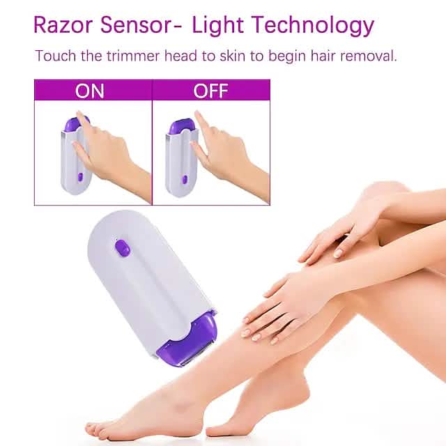 Professional Painless Hair Removal Kit Laser Touch Epilator DailySale