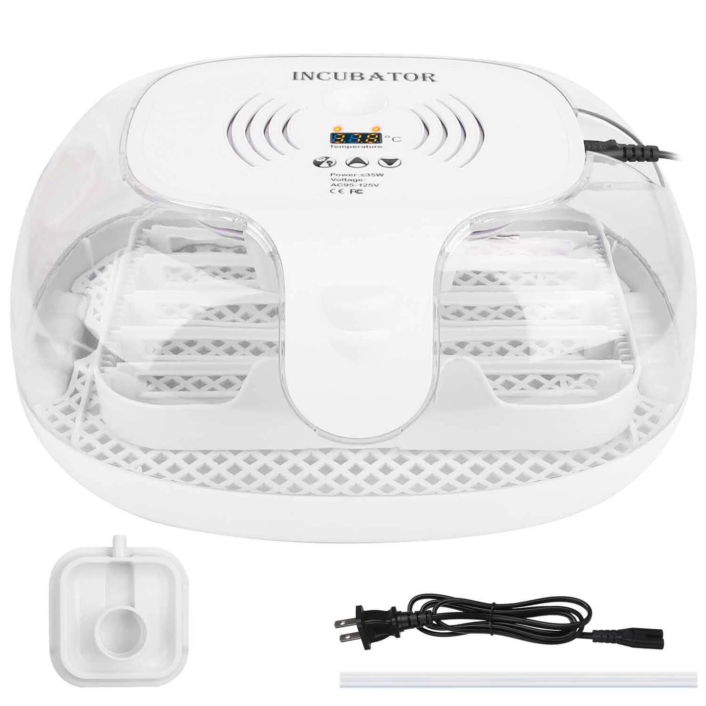 Professional Poultry Hatcher with Digital Display Automatic Temperature Humidity DailySale