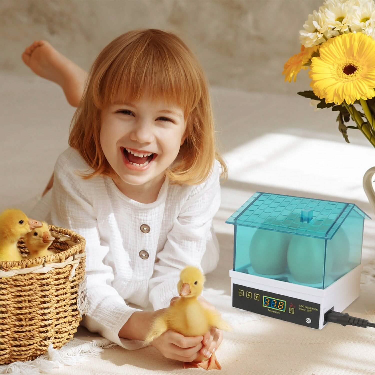 Professional Poultry Hatcher with Digital Display Automatic Temperature Humidity DailySale