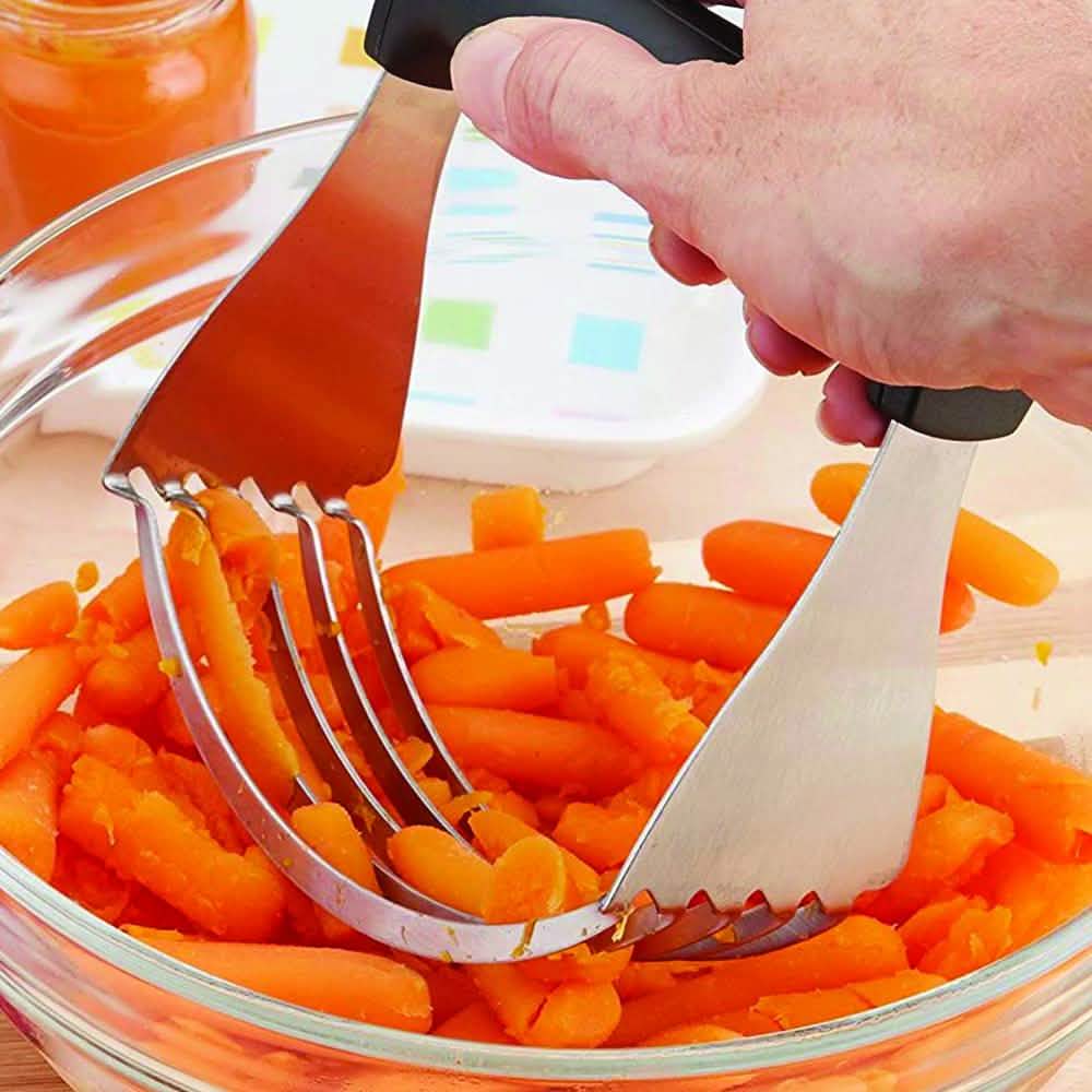 Professional Stainless Steel Heavy Pastry Cutter Dough Blender DailySale