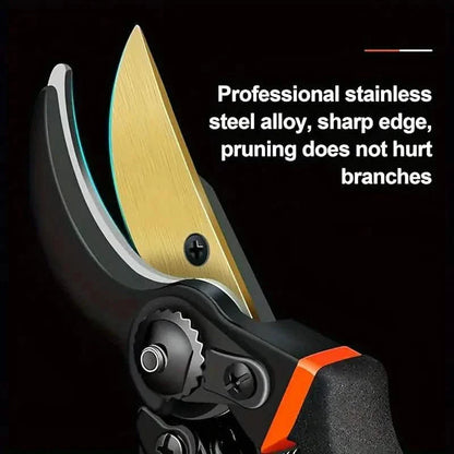 Professional Titanium Bypass Pruning Shears DailySale