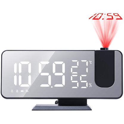 Projection Alarm Clock with Radio Function DailySale