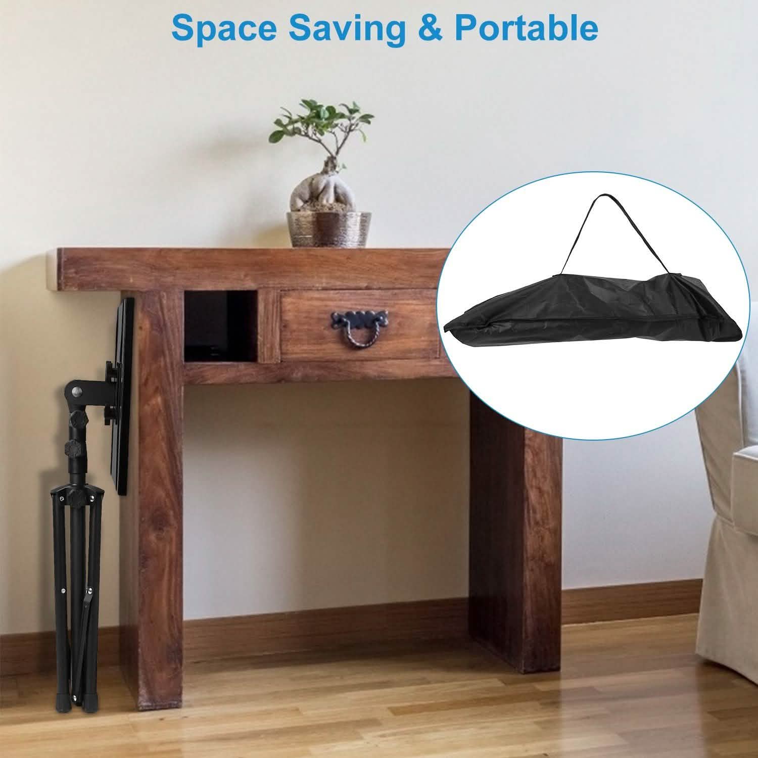 Projector Tripod Stand Folding with Height Tilt Adjustment DailySale