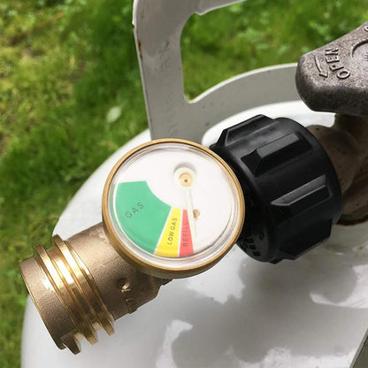 Propane Tank Refill Adapter Gas Level Indicator Meter DailySale