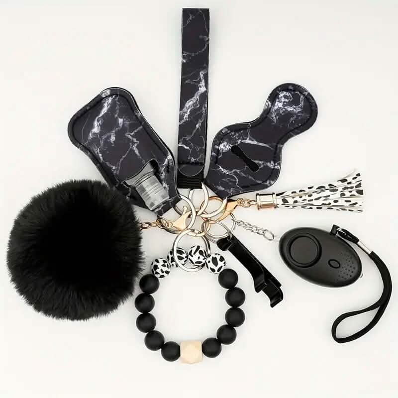 9-Piece: Protection Safety Keychain Set DailySale