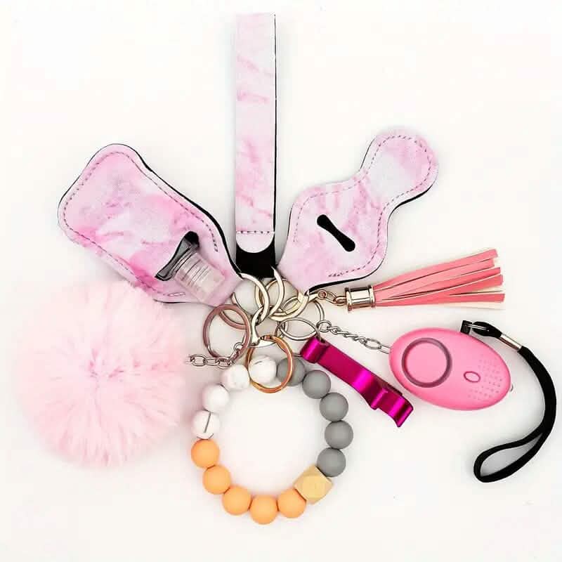 9-Piece: Protection Safety Keychain Set DailySale