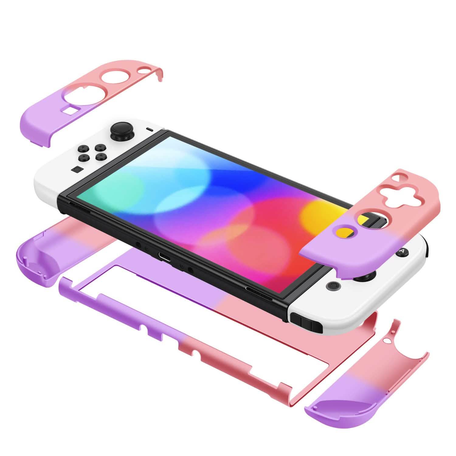 Protective Shell Cover Hard Dockable Case Fit for Nintendo Switch OLED DailySale