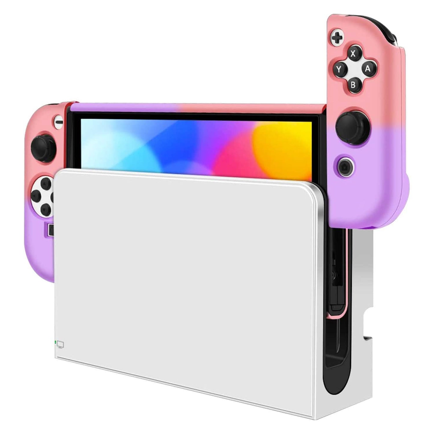 Protective Shell Cover Hard Dockable Case Fit for Nintendo Switch OLED DailySale