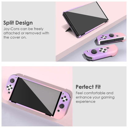 Protective Shell Cover Hard Dockable Case Fit for Nintendo Switch OLED DailySale