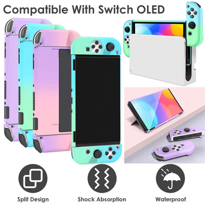 Protective Shell Cover Hard Dockable Case Fit for Nintendo Switch OLED DailySale