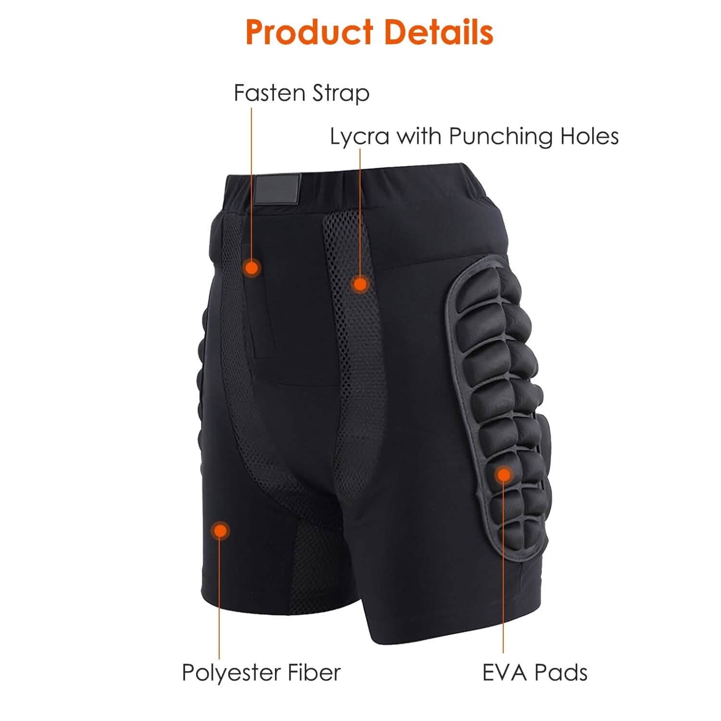 Protective Shorts for Skiing Snowboarding Skating Skateboarding DailySale