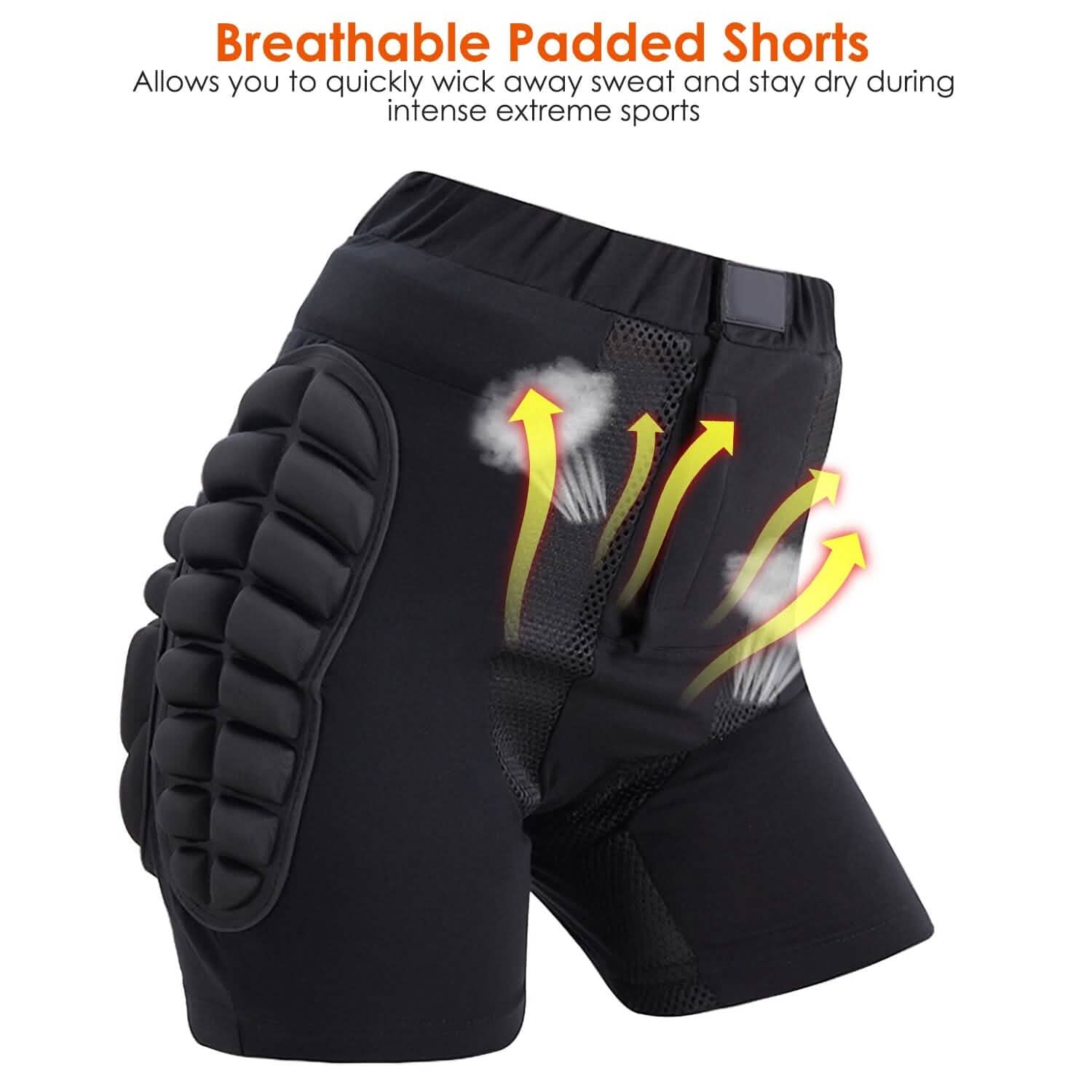 Protective Shorts for Skiing Snowboarding Skating Skateboarding DailySale