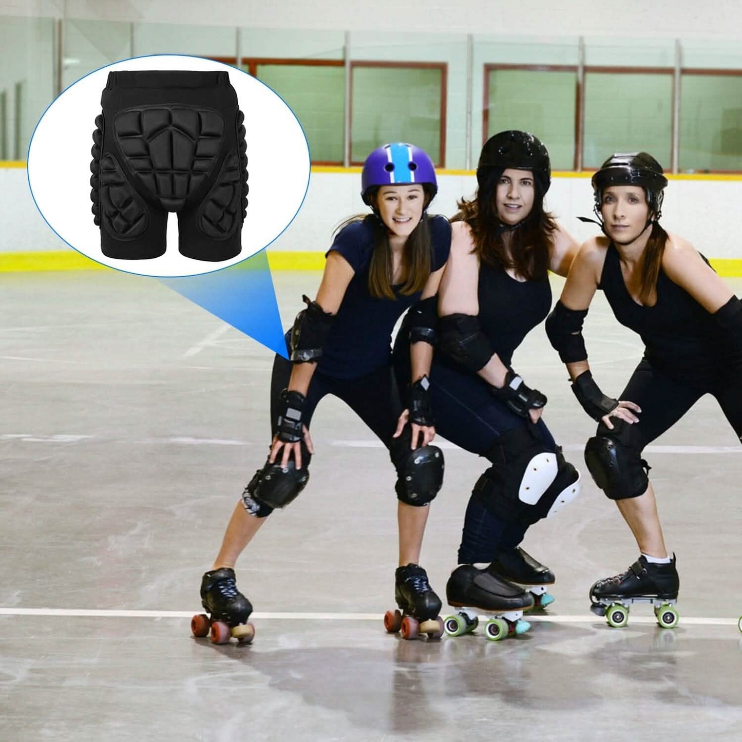 Protective Shorts for Skiing Snowboarding Skating Skateboarding DailySale