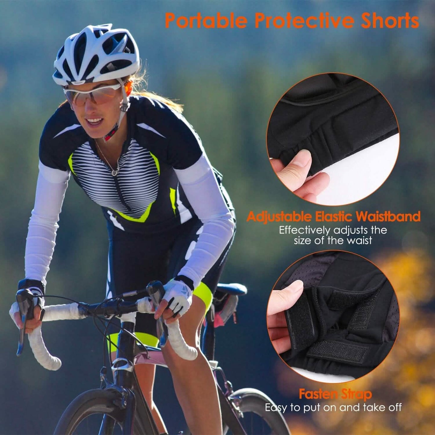 Protective Shorts for Skiing Snowboarding Skating Skateboarding DailySale