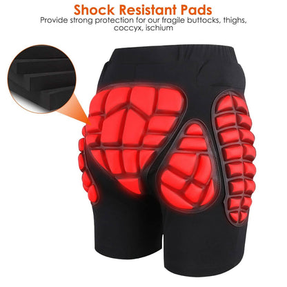 Protective Shorts for Skiing Snowboarding Skating Skateboarding DailySale