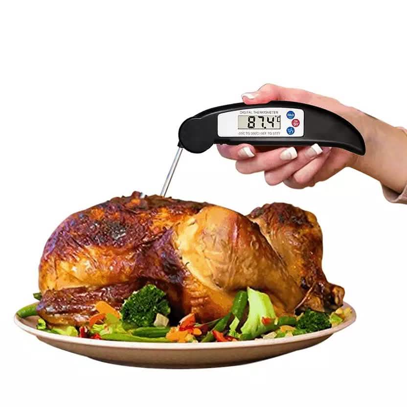 ProThermo Instant-Read Stainless Steel Digital Meat and Poultry Thermometer DailySale