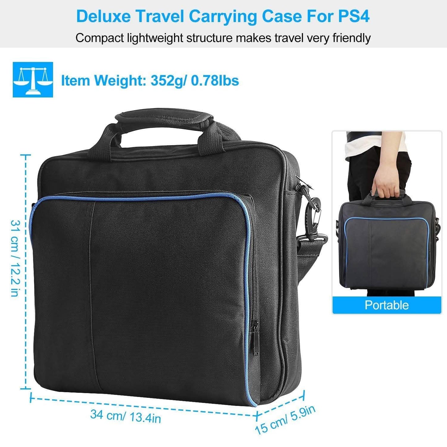 PS4 Console Accessories Handbag with Shoulder Strap DailySale