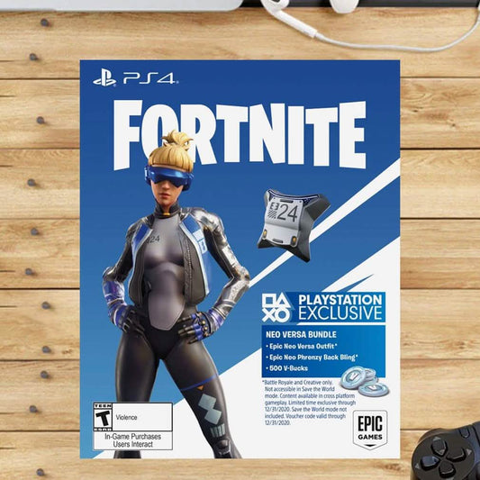 Ps4 Fortnite Neo Versa Bundle DailySale