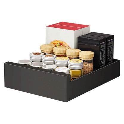 Pull Out Cabinet Organizer Carbon Steel Quiet Slide Rails DailySale