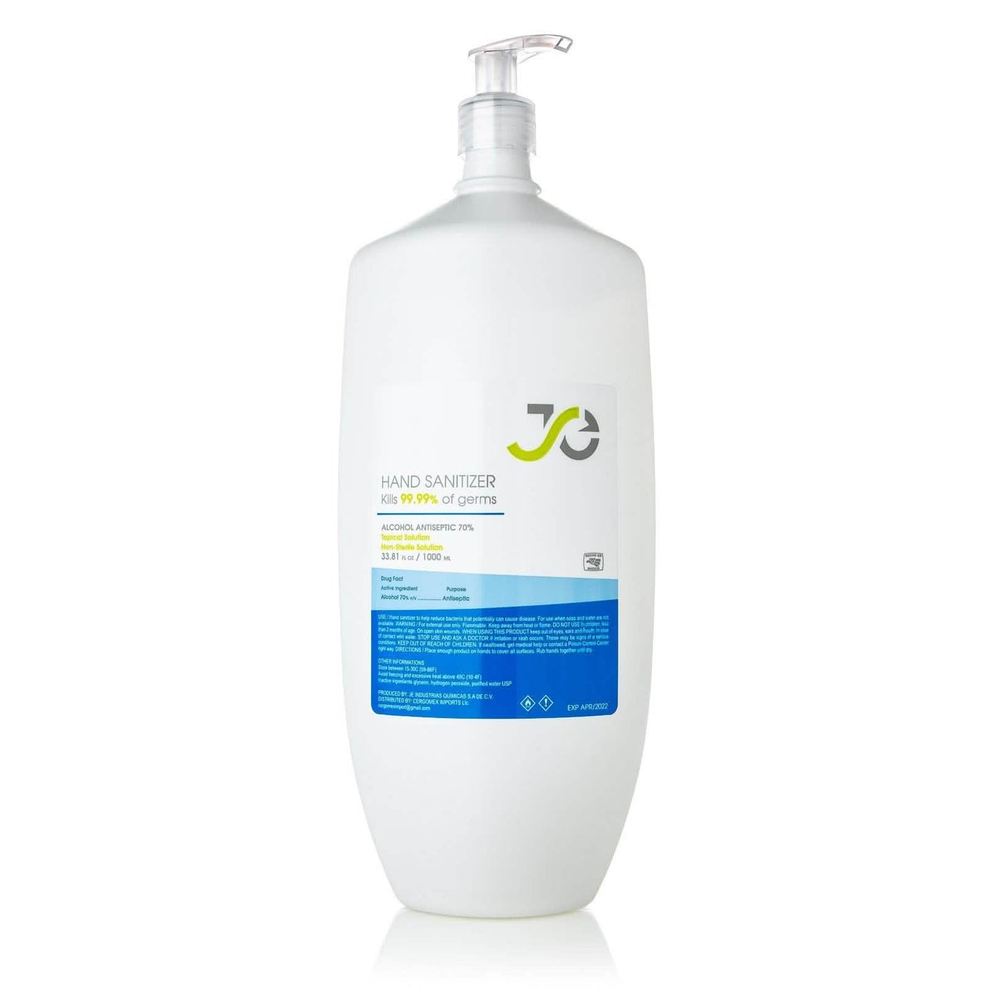 Pump Hand Sanitizer 1000ML / 33.81 fl oz DailySale