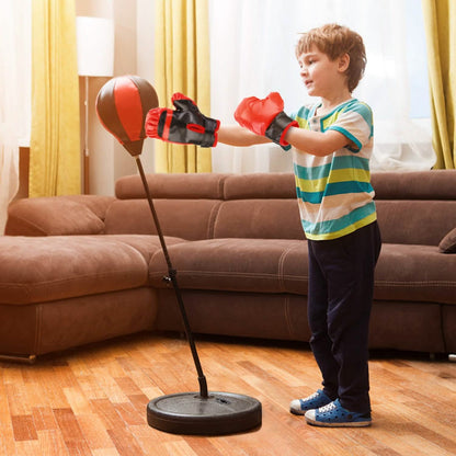 Punching Bag For Kids Junior Boxing Set with Boxing Gloves DailySale