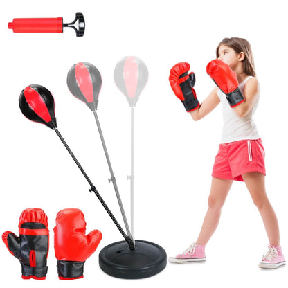 Punching Bag For Kids Junior Boxing Set with Boxing Gloves DailySale