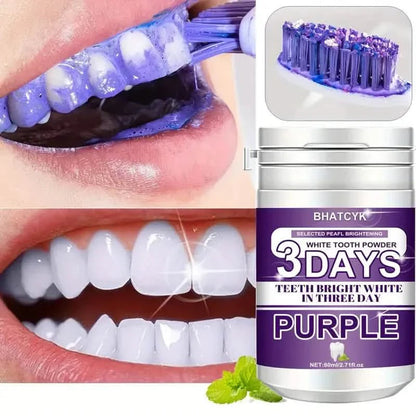 Purple Teeth Cleaning Powder DailySale