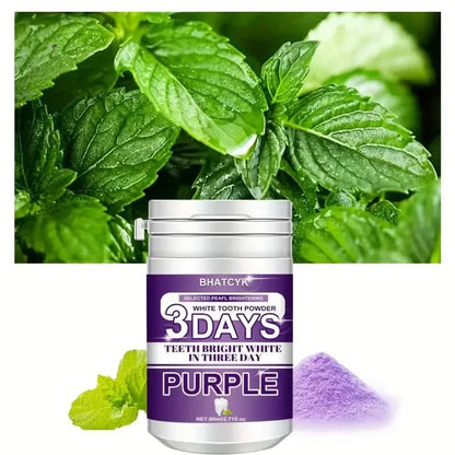 Purple Teeth Cleaning Powder DailySale