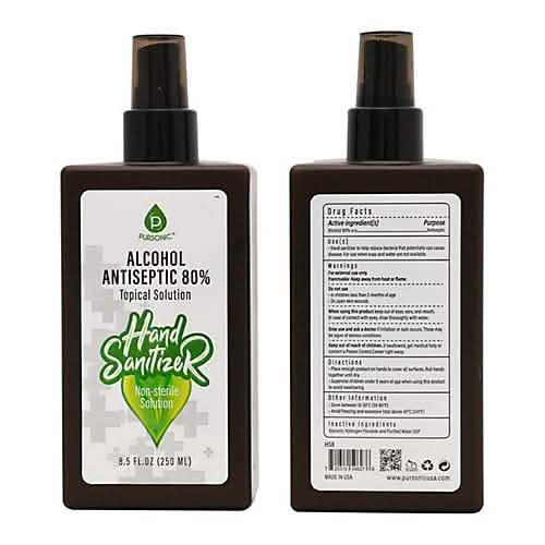 Pursonic 8oz Moisturizing Hand Sanitizer DailySale
