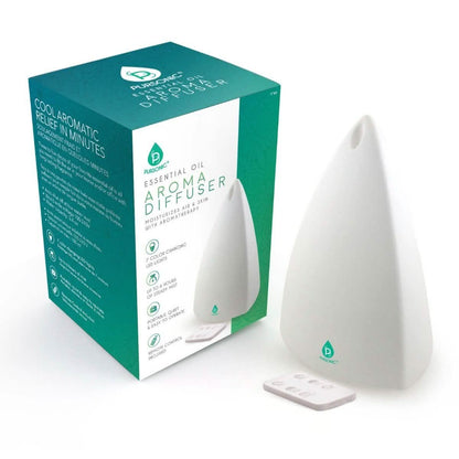 Pursonic Aroma Diffuser with Remote and 6-Pack Aromatherapy Oils DailySale