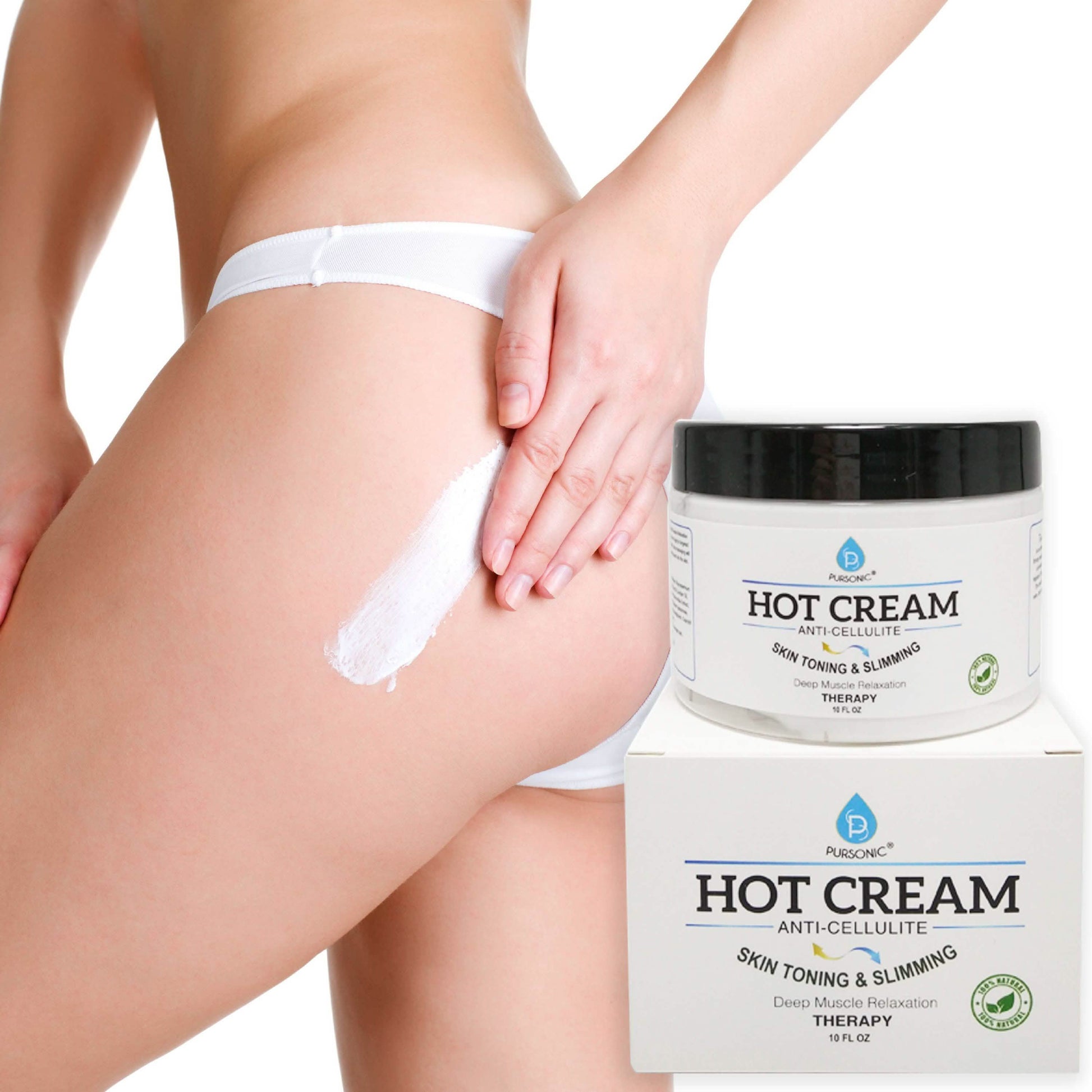 Pursonic CCMRC10 Pursonic Hot Cream Anti Cellulite DailySale