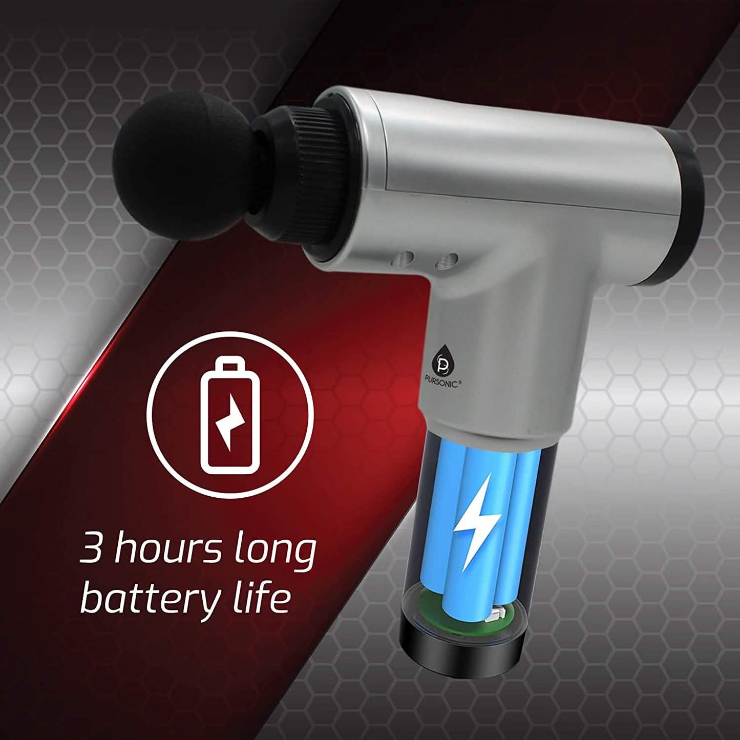 Pursonic Deep Tissue Professional Massage Gun DailySale