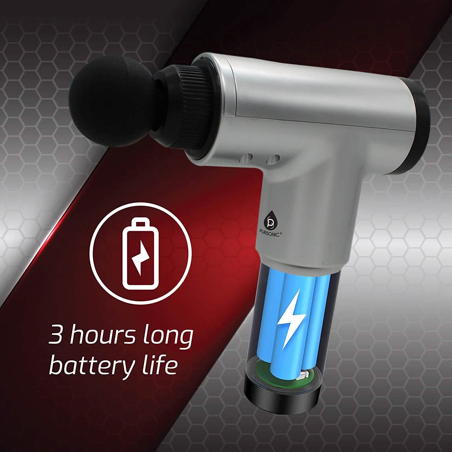 Pursonic Deep Tissue Professional Massage Gun DailySale