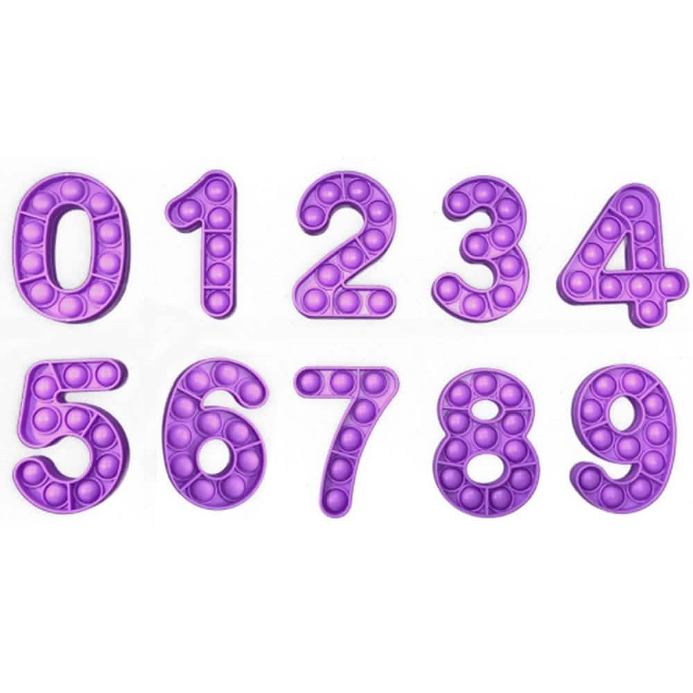 Push Pop Anti-Stress Numbers DailySale