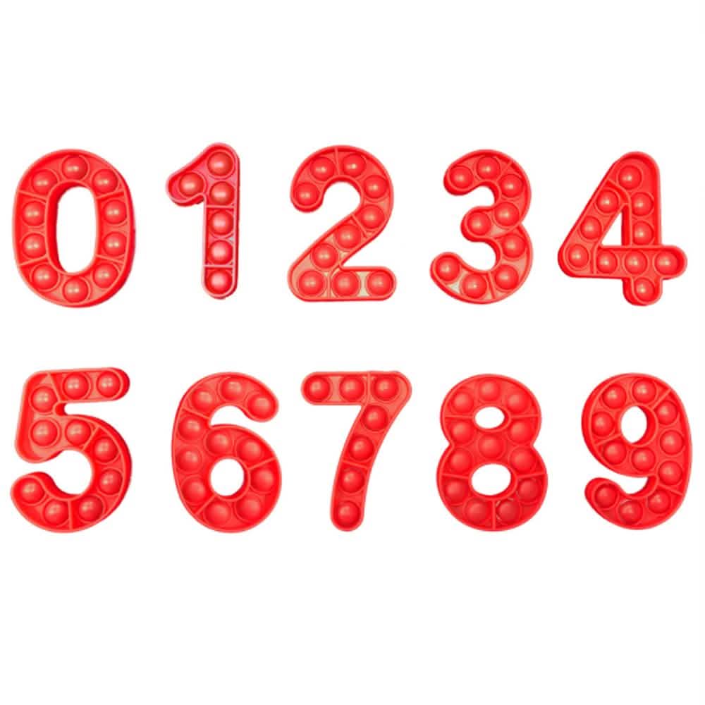 Push Pop Anti-Stress Numbers DailySale