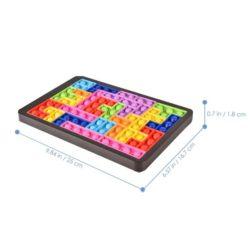 Push POP Anti-Stress Tetris Game DailySale