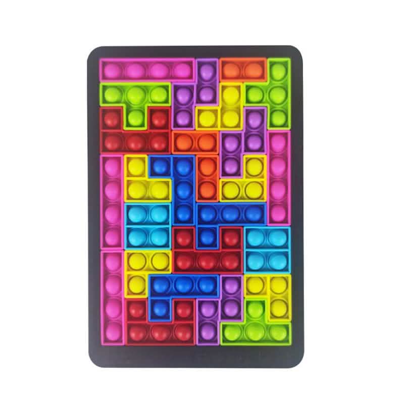 Push POP Anti-Stress Tetris Game DailySale