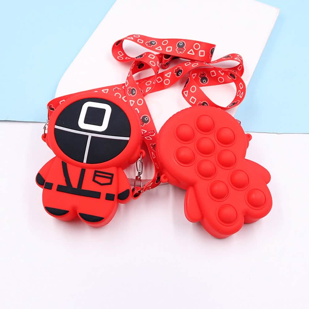Push Pop Squid Game Keychain Pouch DailySale