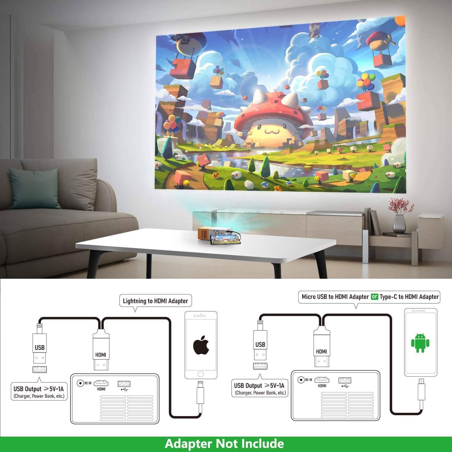 PVO Portable Projector DailySale