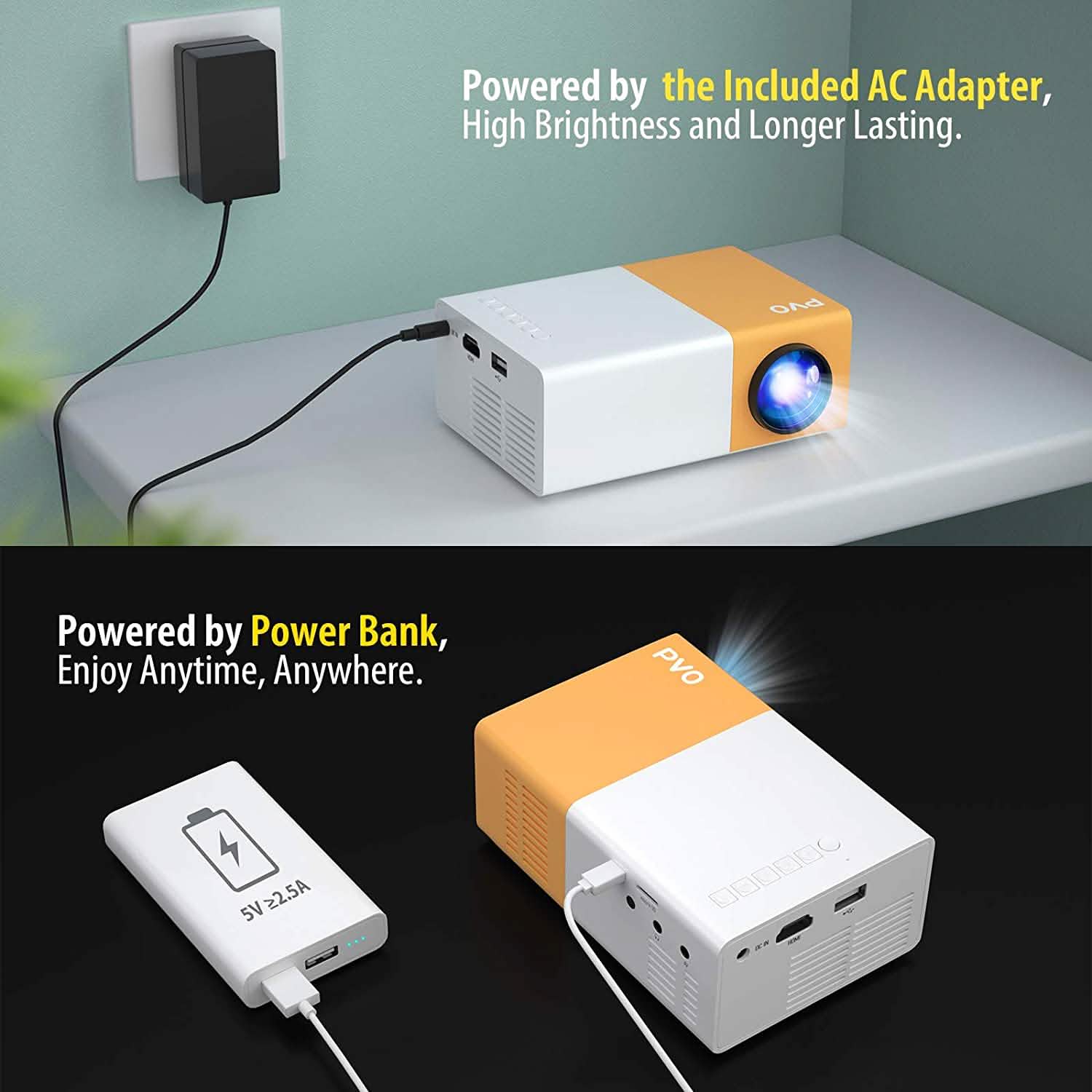 PVO Portable Projector DailySale