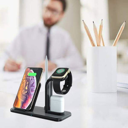 Qi 10W Fast Phone Wireless Charging Stand DailySale